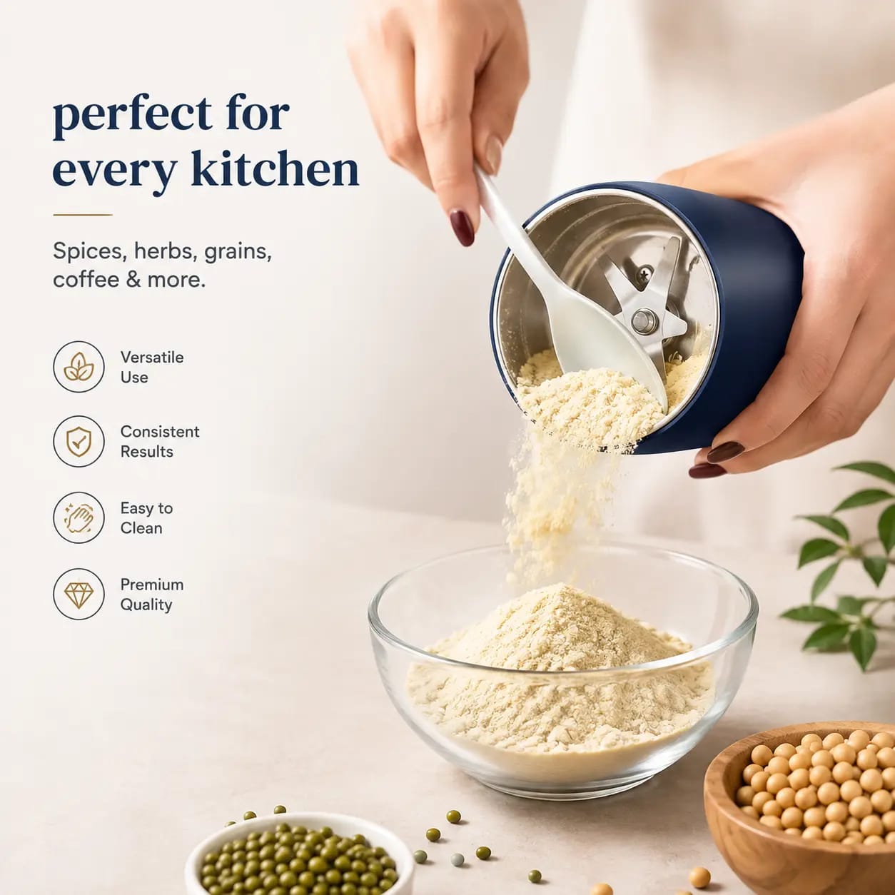 Electric Masala & Spice Grinder
